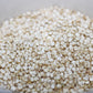 100 Organic PEPPERMINT QUINOA Grain Chenopodium Quinoa White & Green Heads - White Seeds