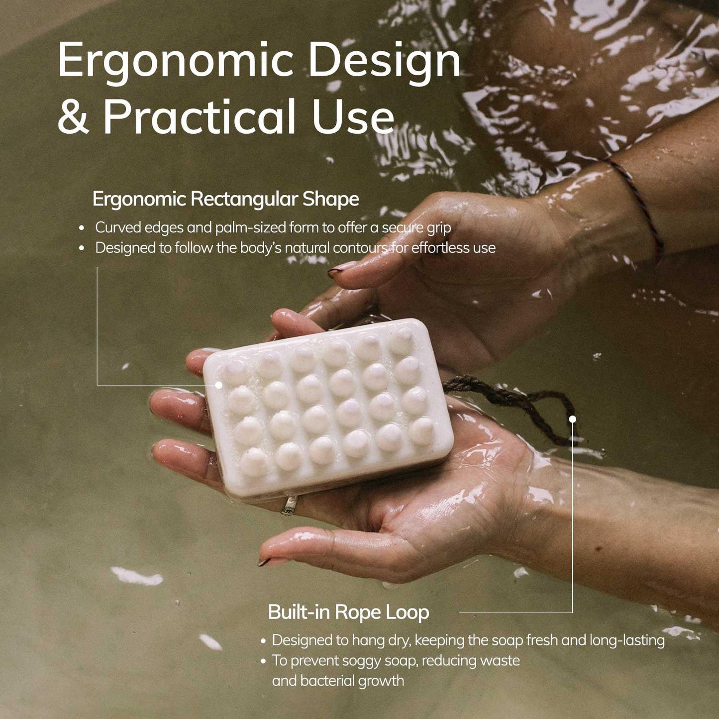 LIMITED Palo Santo Massage Bar Soap – Hand-Wrapped Version