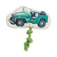 Country Living Retro Army Jeep with Squeaker & Crinkle Paper Plush Dog Toy