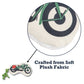 Country Living Retro Army Motorcycle with Squeaker & Crinkle Paper Plush Dog Toy