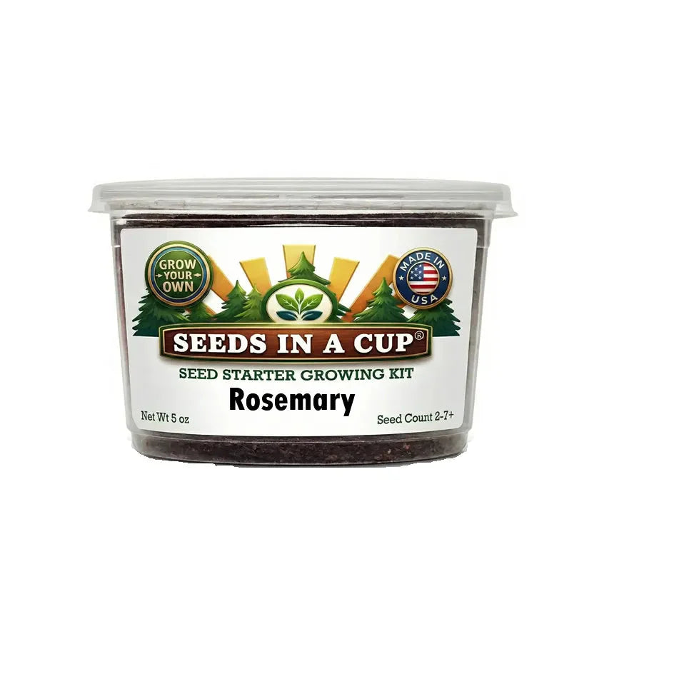 Rosemary Grow Kit | Grow Fresh Rosemary from Seed | Seeds In A Cup®