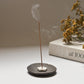 Aged Indian Sandalwood Incense Stick Set – 30 Sticks with Ceramic Holder