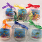 GIFT Set with SEA CREATURES - Bath Bombs with toys inside - 6 Large 5 oz, colorful, moisturizing