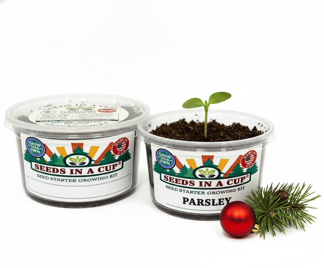 Parsley Grow Kit | Grow Fresh Parsley from Seed | Seeds In A Cup®