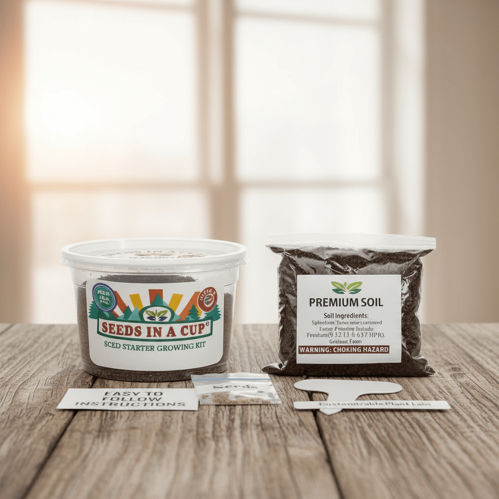 Onion Growing Kit - Vegetable Seed Starter Kit