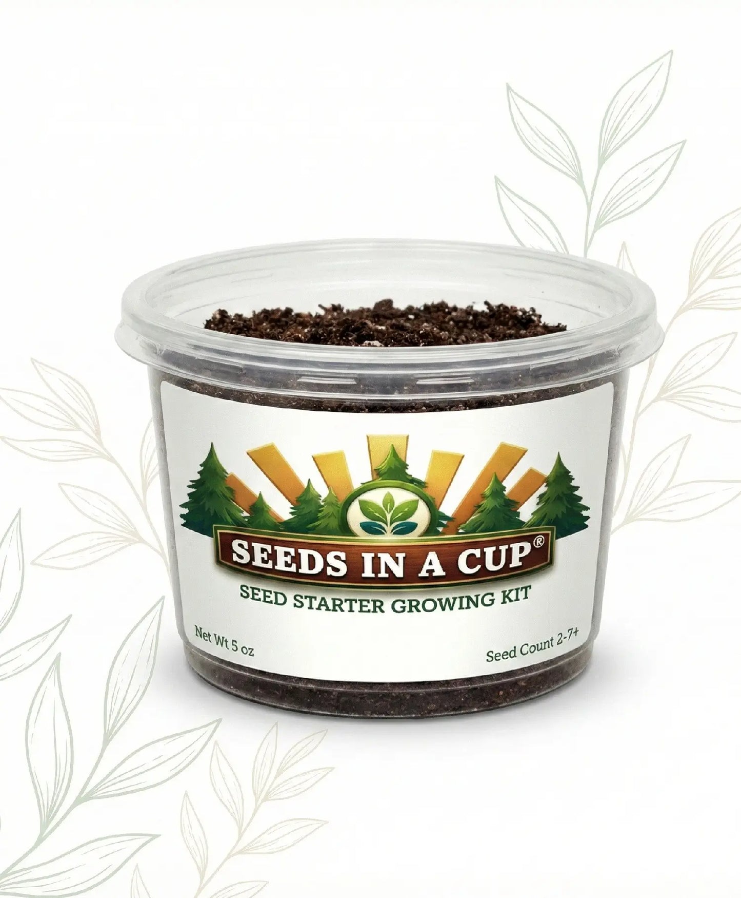 Loofah Grow Kit | Grow Natural Bath Sponges from Seed | Seeds In A Cup®