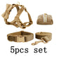 Shallow Khaki Velvet Set