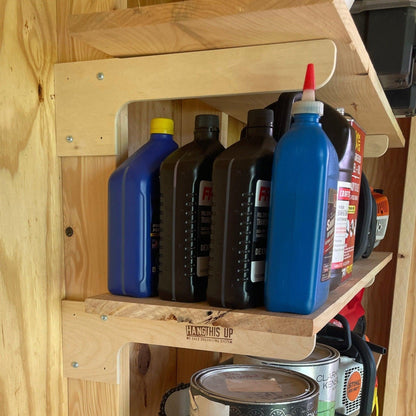 Heavy-Duty Shed Shelf Bracket Kit