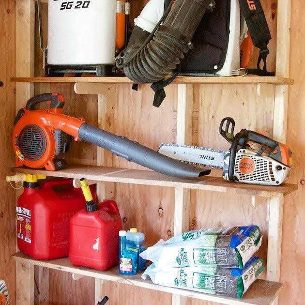 Shed Shelf Brackets - Stud Mount
