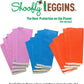Shoofly Leggins Fine Mesh Fly Boots for Horses, 4 Pack