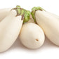 50 CASPER WHITE EGGPLANT Solanum Melongena Fruit / Vegetable Seeds