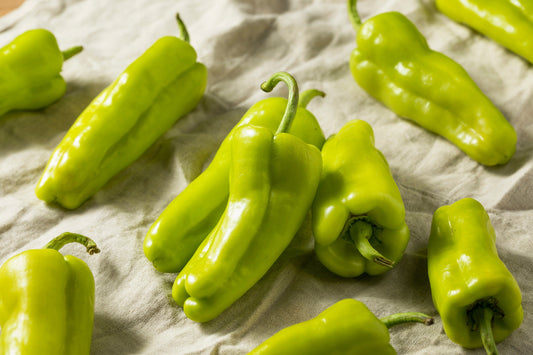 75 CUBANELLE PEPPER (Italian Sweets / Banana Pepper / Italian Frying Pepper) Capsicum Annuum Vegetable Seeds