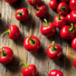 100 Red CHERRY HOTS Pepper (Finger Hots, Hot Cherry Pepper, Hot Chili Pepper, Cherry Chili Pepper, Pimienta) Capsicum Annuum Vegetable Seeds