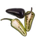 40 Organic PURPLE JALAPENO PEPPER Capsicum Annuum Hot Mexican Chili Vegetable Seeds