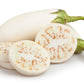 50 CASPER WHITE EGGPLANT Solanum Melongena Fruit / Vegetable Seeds