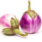 50 Organic Italian EGGPLANT ROSA BIANCA Solanum Melongena Esculentum Vegetable Seeds