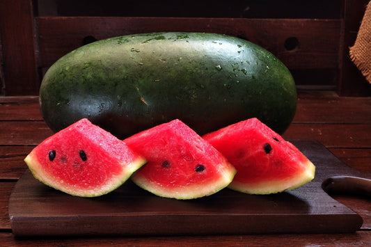 50 CONGO WATERMELON Red Citrullus Lanatus 40 lb AAS Winner Fruit Melon Seeds