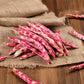 50 CRANBERRY BEAN French Horticulture Borlotti Roman Phaseolus Vegetable Seeds