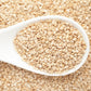 1500 Organic SESAME SEED Sesamum Indicum White Flower Vegetable Bread Seeds