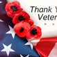 1000 Red AMERICAN LEGION (Corn / Shirley / Flanders) POPPY Papaver Rhoeas Flower Seeds