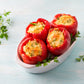 25 ALMA PAPRIKA PEPPER White Orange Red Hungarian Cherry Capsicum Annuum Seeds