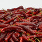 25 Organic KOREAN Dark GREEN PEPPER Lady Han Hot Chili Long Red Capsicum Annuum Seeds