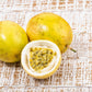 10 YELLOW PASSION FRUIT Vine Passiflora Edulis Flavicarpa Golden Passionfruit Purple & White Flower Seeds