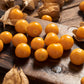 50 PINEAPPLE TOMATILLO Yellow Ground Cherry Physalis Ixocarpa Fruit Vine Seeds