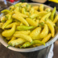 200 HEIRLOOM BANANA Pepper Sweet Yellow Hungarian Capsicum Annuum Vegetable Seed