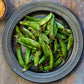 50 SUGAR ANN PEA Stringless Sweet Green Snap Pisum Sativum Vegetable Seeds