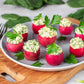 500 CHAMPION RADISH Sweet Scarlet Red Raphanus Sativus Root Vegetable Seeds