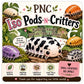 Isopod Kudzo Leaves Naturally Collected ,Cleaned & Prepared
