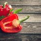 150 BIG RED Bell PEPPER Sweet Capsicum Annuum Vegetable Seeds
