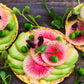 300 WATERMELON RADISH Beauty Heart Raphanus Sativus Pink White Vegetable Seeds