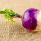 3000 PURPLE Top WHITE Globe TURNIP Brassica Rapa Vegetable Seeds