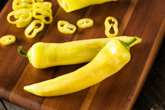 300 HUNGARIAN HOT Wax PEPPER (Hot Banana Pepper) Capsicum Annuum Vegetable Seeds