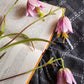 Faux Silk Fritillaries Lily Flower Stem in Pink or Purple 26" Tall