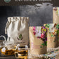Organic Tea Sampler, 5 Caffeine-Free Wellness Herbal Blends