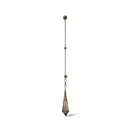 Natural Smoky Quartz Crystal Divination Pendulum