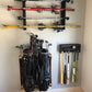 Wall-Mounted Ski Rack