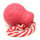 USA-K9 Skull Dog Chew Toy & Treat Dispenser - Made in USA | SodaPup