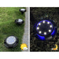Solar Ground Lights with Bright LEDs for Garden and Pathways