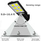 Solar Powered Light Outdoor with PIR Motion Sensor, 72-LED & Weatherproof