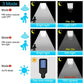 Solar Powered Light Outdoor with PIR Motion Sensor, 72-LED & Weatherproof