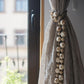 Solid Wood Handmade Rustic Curtain Tiebacks
