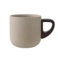 Handcrafted Ceramic Espresso Cup with Wooden Handle