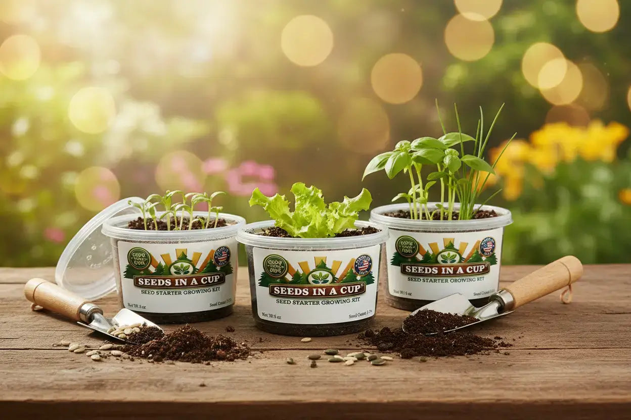 Rosemary Grow Kit | Grow Fresh Rosemary from Seed | Seeds In A Cup®