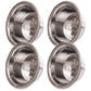 Jeffers Stainless Steel Embossed Wide-Lip Food & Water Pet Bowls