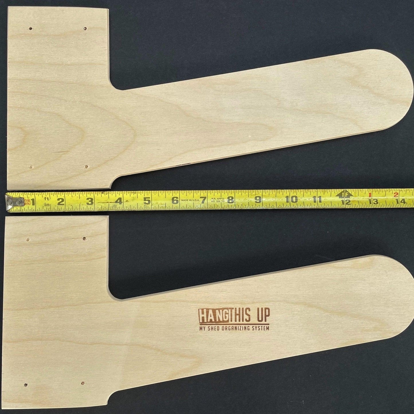 Step Ladder Organizer Rack - Stud Mounted