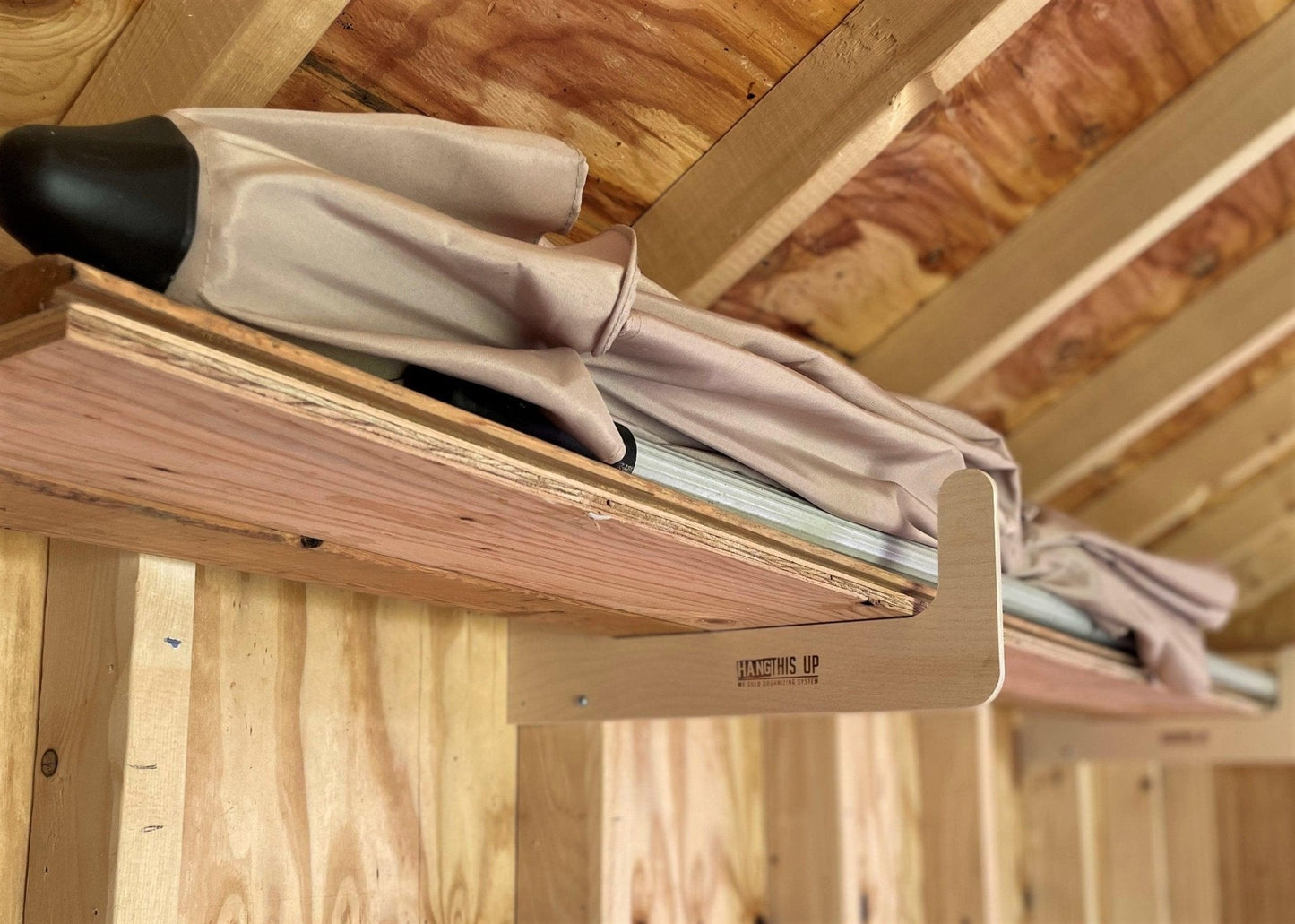 Stud Mounted Shed Storage Organizer Hooks